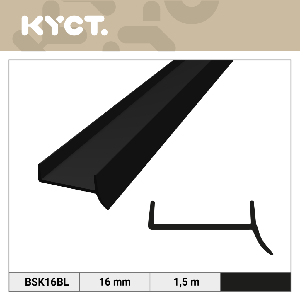 Plinthes souples Plinthes en PVC Baguettes de raccordement Baguettes de finition Baguettes Plan de travail Plinthe de cuisine Profilé d'étanchéité