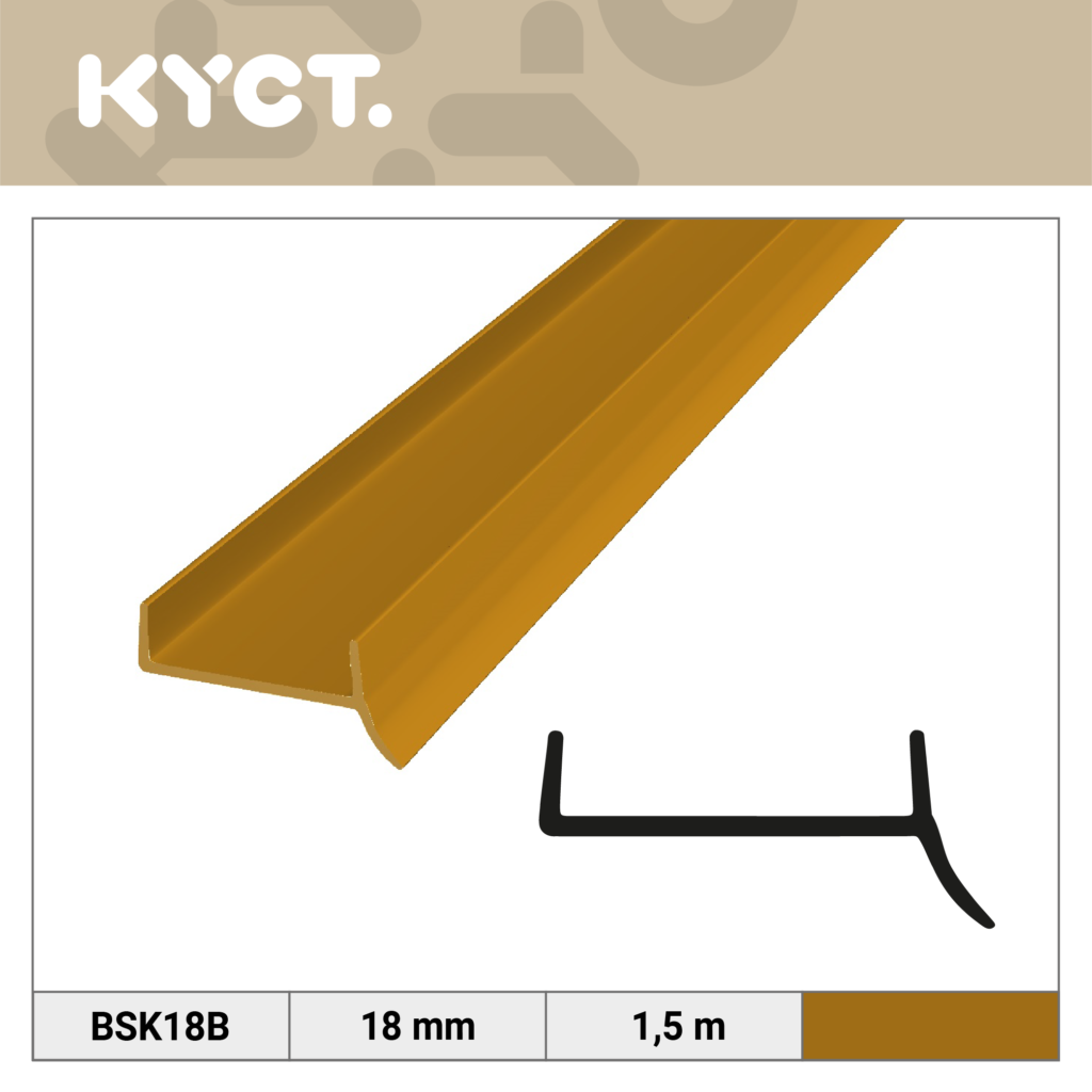 Plinthes souples Plinthes en PVC Baguettes de raccordement Baguettes de finition Baguettes Plan de travail Plinthe de cuisine Profilé d'étanchéité